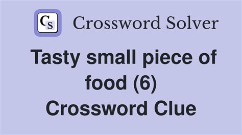 small plate crossword clue